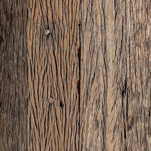 Armoire Carrik en bois de récupération naturel, 70 x 50 x 202 cm