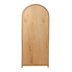 Armadio a 2 ante in rattan naturale Ellen, 75x40x175 cm