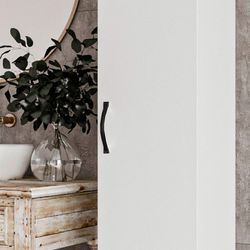 Armadio in legno grezzo, 30 x 30 x 160 cm | Atene
