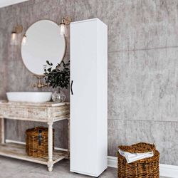 Armadio in legno grezzo, 30 x 30 x 160 cm | Atene