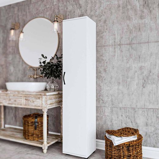 Armadio in legno grezzo, 30 x 30 x 160 cm | Atene