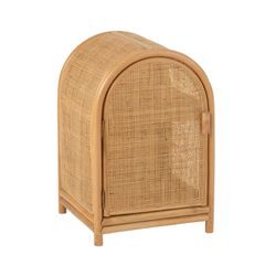 Ellen Natural Rattan Small Wardrobe, 40x40x60 cm