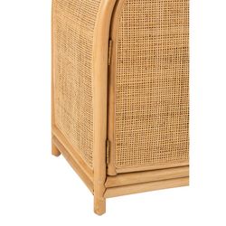 Ellen Natural Rattan Small Wardrobe, 40x40x60 cm