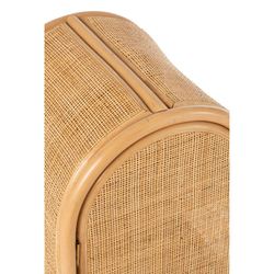 Ellen Natural Rattan Small Wardrobe, 40x40x60 cm