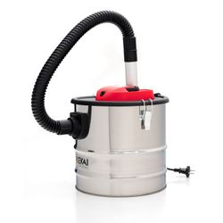 Red steel ash vacuum cleaner, 30 x 30 x 33.5 cm | Trajan