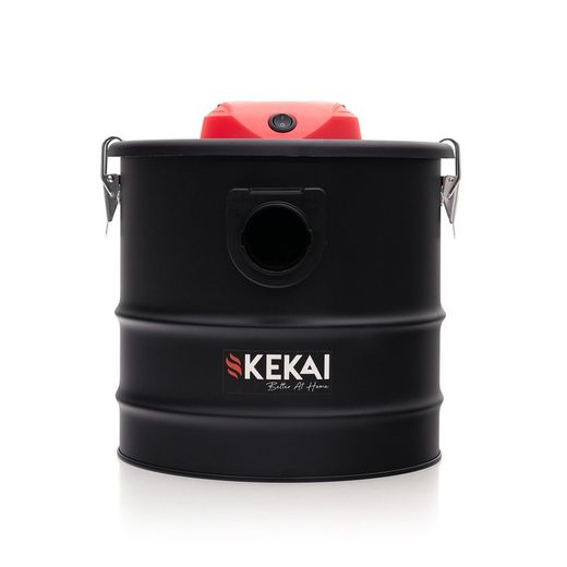 Red steel ash vacuum cleaner, 30 x 30 x 33.5 cm | Trajan