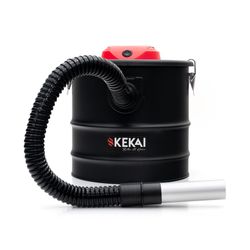 Red steel ash vacuum cleaner, 30 x 30 x 33.5 cm | Trajan