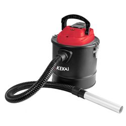 Souffleur et aspirateur à cendres sans fil en métal jaune, 31 x 27 x 27 cm | Gratien