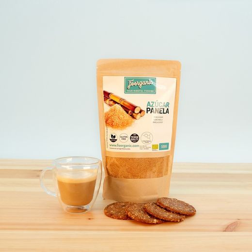 Organic panela sugar, 500 gr