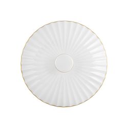 Sucrier en porcelaine blanc et doré, 14 x 14 x 12,5 cm | 200 ans