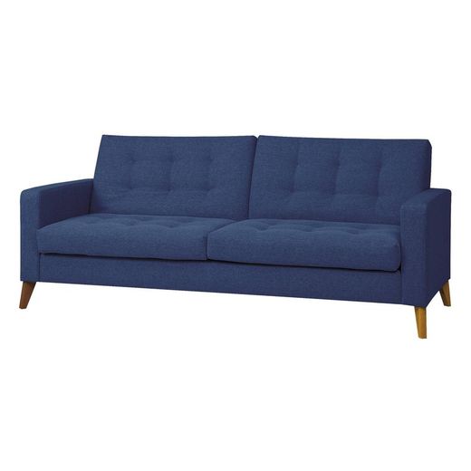 Sofá Cama Pärumm Azurre Azul Oceáno, 201 x 90 x 81 cm