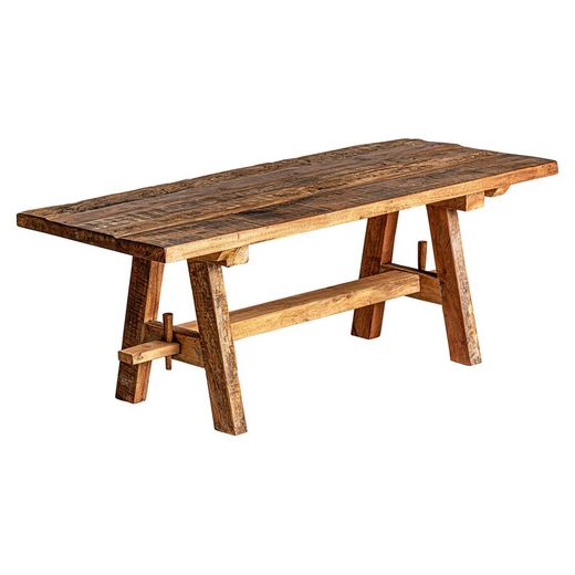 Rustic Mango Wood Bench | Baday