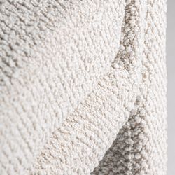 Banco de cama de algodón en blanco, 149 x 44 x 58 cm | Izegem