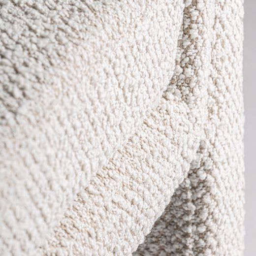 Banco de cama de algodón en blanco, 149 x 44 x 58 cm | Izegem