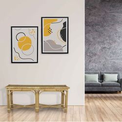 Banco de ratán en natural, 110 x 30 x 45 cm | Parma