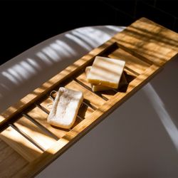 Bamboe Badschaal, 73x17x2,5cm