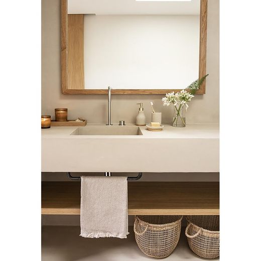 Plateau en acacia naturel, 29,5 x 12 x 3,5 cm