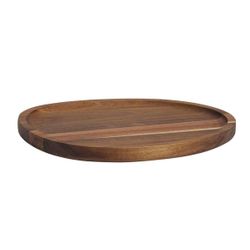 Bandeja de madera de acacia en marrón, 26 x 21 x 2 cm | Nature