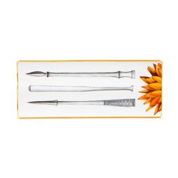 Plateau en porcelaine multicolore, 8,1 x 20,3 x 1,6 cm | amazone