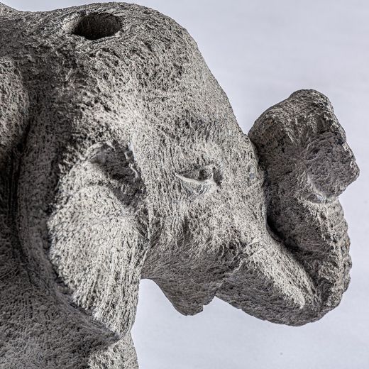 Cement Parasolvoet Olifant Grijs, 50x27x42cm
