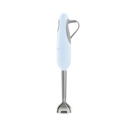 Blue stainless steel hand blender, Ø x 6.5 x 41.4 cm | 50's Style