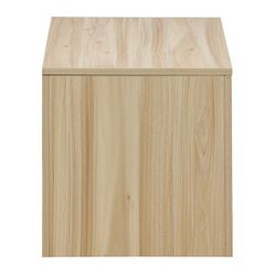 Malle en mélamine et rotin naturel, 80 x 40 x 40 cm | Décor