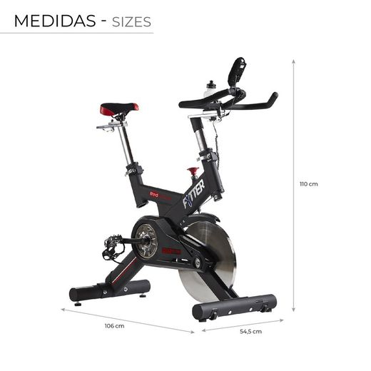 Cyclette indoor con inerzia di 22 Kg e Bluetooth | Rider RI-09R seconda generazione