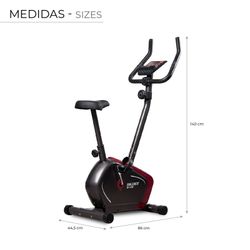 Exercise bike with 5 kg flywheel, 7 functions and LCD screen | Silhouette B0003S