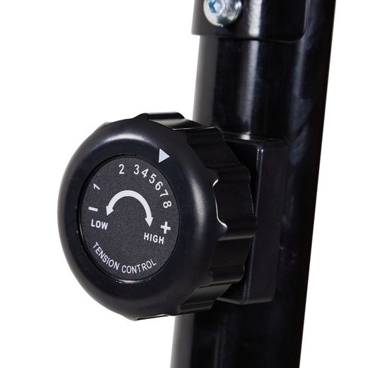 Bicicleta ergométrica com tela LCD com monitor de frequência cardíaca no guidão | Série Keboo 700