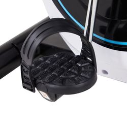 Bicicleta ergométrica com tela LCD com monitor de frequência cardíaca no guidão | Série Keboo 700