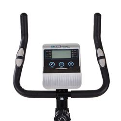 Bicicleta ergométrica com tela LCD com monitor de frequência cardíaca no guidão | Série Keboo 700