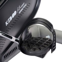 Vélo d'appartement motorisé avec moniteur de fréquence cardiaque sur le guidon et l'écran | Série Keboo 900