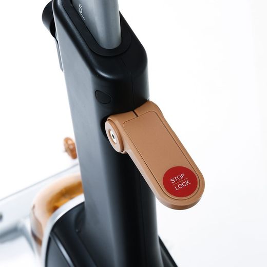 Cyclette vintage in acciaio nero, 105 x 45 x 117 cm | Serie 901