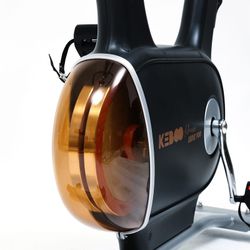 Cyclette vintage in acciaio nero, 105 x 45 x 117 cm | Serie 901