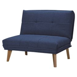 BICOL-Blue upholstered bed armchair, 95 x 86 x 81 cm