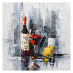 Νεκρή φύση (100 x 100 cm) Σειρά αντικειμένων