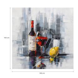 Νεκρή φύση (100 x 100 cm) Σειρά αντικειμένων