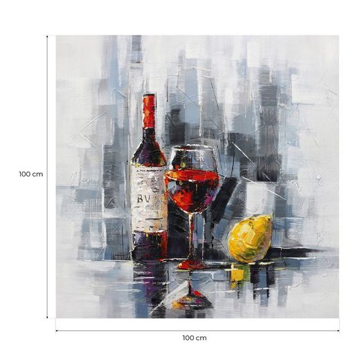 Νεκρή φύση (100 x 100 cm) Σειρά αντικειμένων