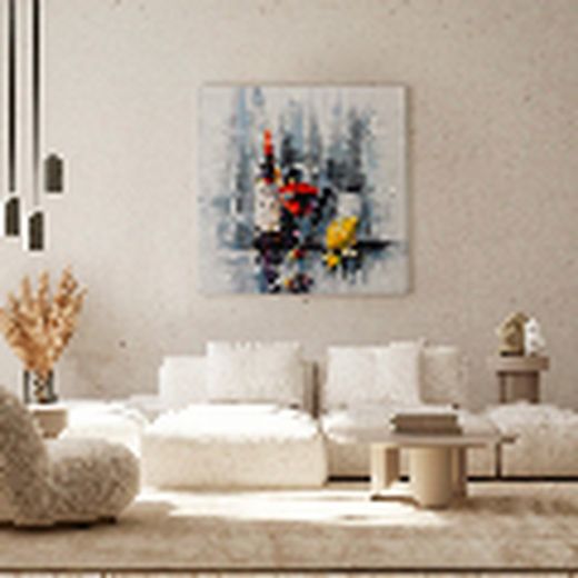 Νεκρή φύση (100 x 100 cm) Σειρά αντικειμένων