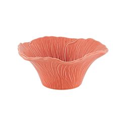 Ciotola in terracotta Alcea color corallo, 15,5 x 15 x 6,5 cm | Maria Fiore