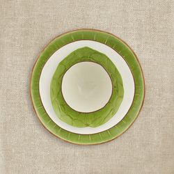 Coco bowl made of brown and white earthenware, 13.7 x 13.5 x 7.5 cm | Tropical Fruits