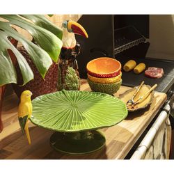 Earthenware bowl in red and orange, Ø 16.7 x 8 cm | Amazon