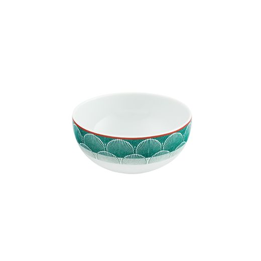 Bol en porcelaine multicolore, 10,6 x 10,6 x 5 cm | Lotus