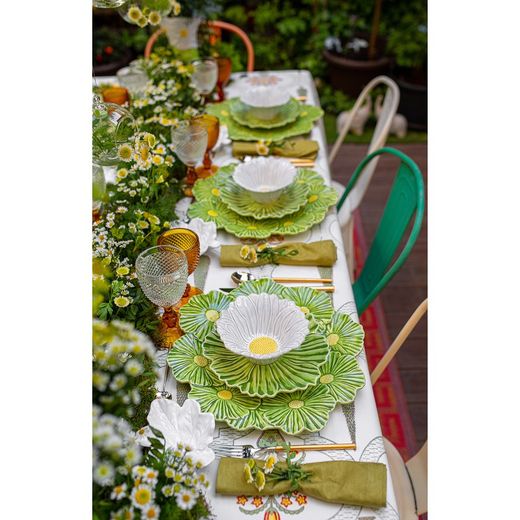 Margarita bowl in white earthenware, Ø 15.5 x 6 cm | Maria Flor