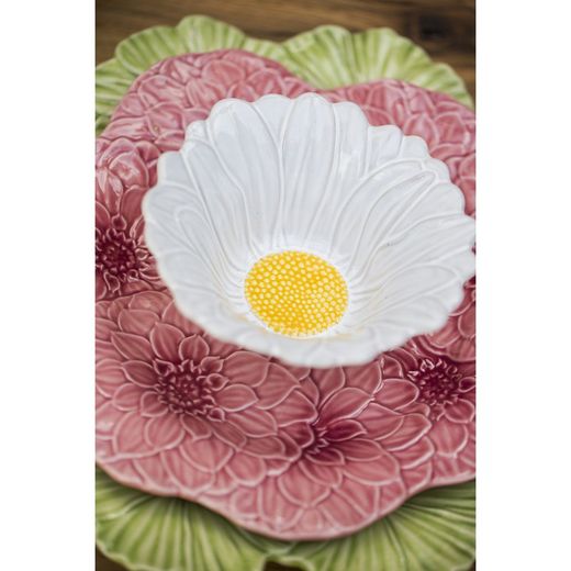 Margarita bowl in white earthenware, Ø 15.5 x 6 cm | Maria Flor