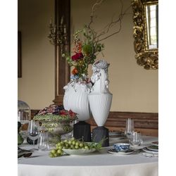 Antique Blue and White Porcelain Vegetable Bowl, 10.4 x 10.4 x 5.4 cm | The Meaning