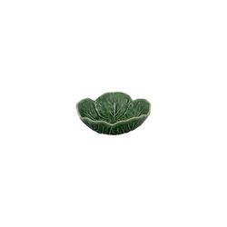 Groen aardewerk schaal S, Ø 12 x 4,5 cm | Kool