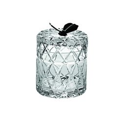 Crystal Candy Box Papillon Noir, Ø8,6x12cm