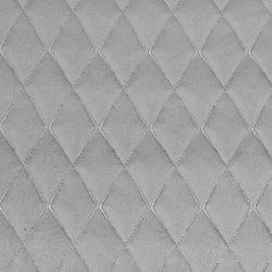 BONN | Capa de almofada com tecido acolchoado cinza claro 60 x 60 cm
