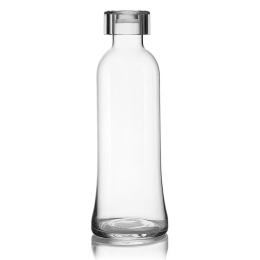 Botella de cristal 1L. ICONS, Ø10x27cm
